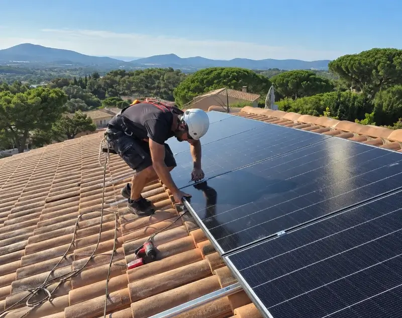 Installateur panneaux solaires Cabrières — pose photovoltaïque sur toiture